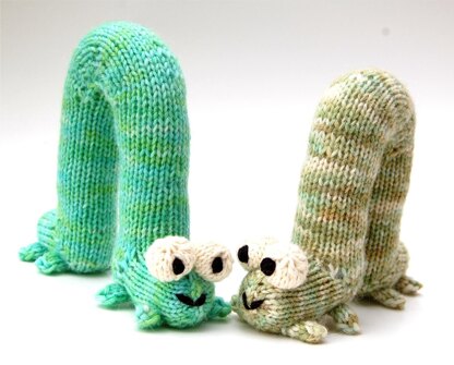 Archie Inchworm Amigurumi Toy Knitting Pattern