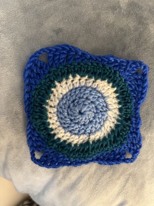 Circle Granny Square