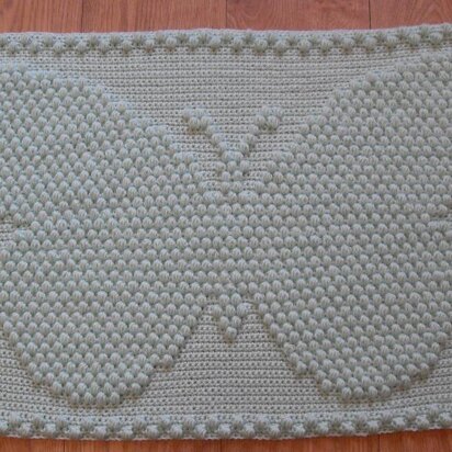 Butterfly - Small Baby Blanket