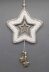 Crochet pattern star hanging decoration - super easy and versatile - from scraps of yarn