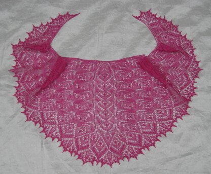 Farfallina shawl