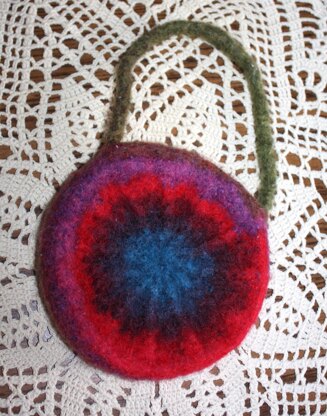 Little Miss Felted Purse