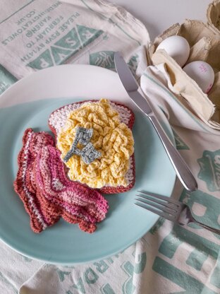 My Crochet Kitchen: Scrambled Eggs