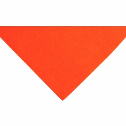 Trimits Acryl Filzrolle 1 m x 45 cm - Orange