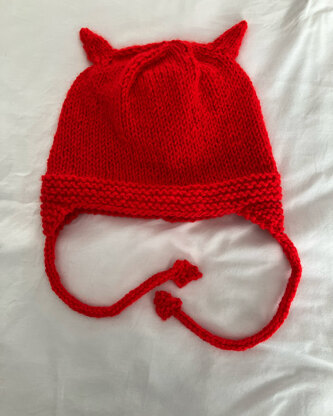 Baby Devil themed hat