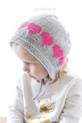 Valentine Heart Bonnet