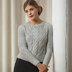 Bradbury Pullover - Sweater Knitting Pattern for Women in Tahki Yarns Classic Superwash