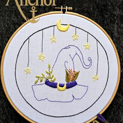 Anchor Witch Hat - ANC0003-35 - Downloadable PDF