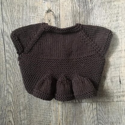 Petal Peplum Infant Bolero