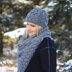 Agave cable hat and cowl