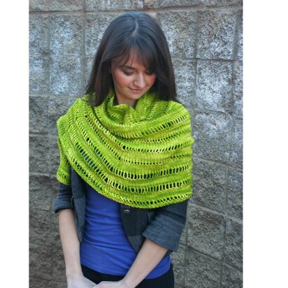 Lime Wedge - knitting pattern