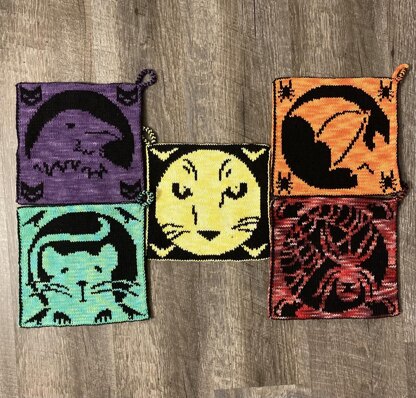 Spooky Raven Pot Holder