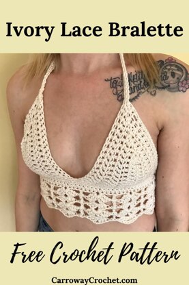 Ivory Lace Bralette