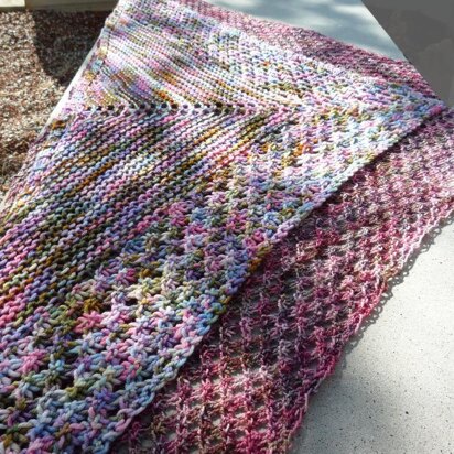 Sweet shoppe shawlette