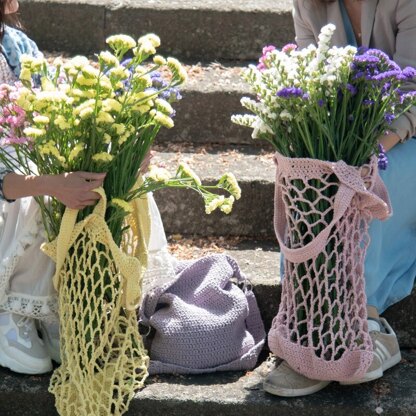 Almeria Market Bag in Hoooked Eco Barbante - Downloadable PDF