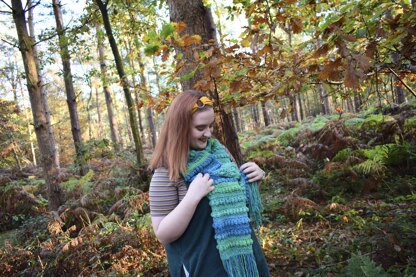 The Bobble Stripe Scarf