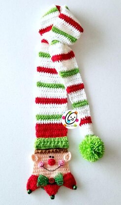 Long Tail Snappy Elf Scarf