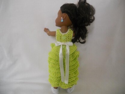 Ruffle Dress for Corolle Les Cheries and Heart for Heart