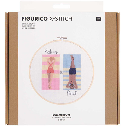 Rico Figurico Summerlove Embroidery Kit