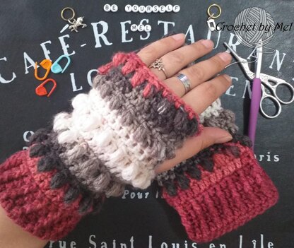 Be Yourself Fingerless Gloves