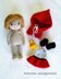 Sarah little Red Riding Hood crochet pattern