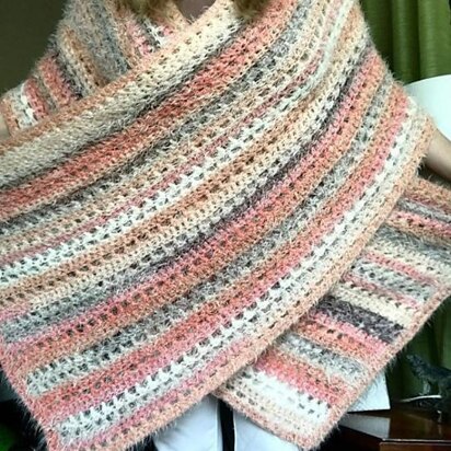 Cozy pumpkin blanket wrap