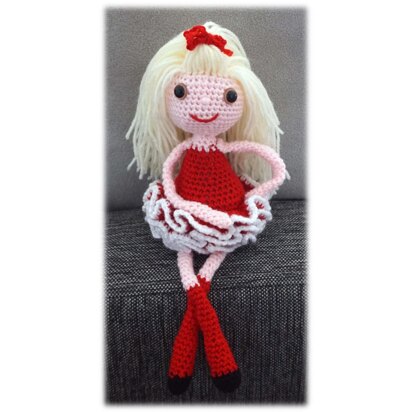 Häkelanleitung Amigurumi Püppchen Kimberly ♥