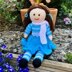 Pansy Rag Doll Knitting Pattern - Toy Knitting Pattern.