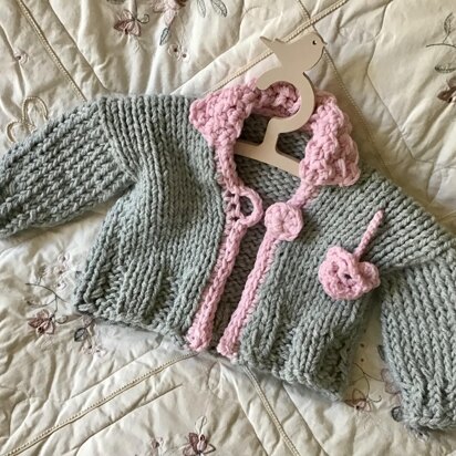 Little Town Cardigan Birdie