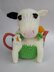 Friesian Cow Tea Cosy Knitting Pattern