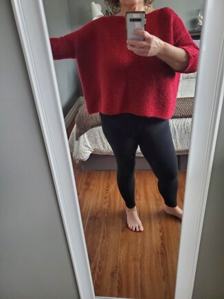Lipstick Red Brunch Anyone Sweater #3