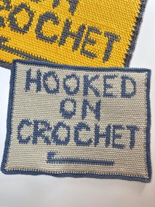 "Hooked" Wall Hanging