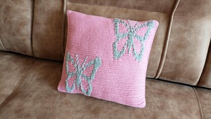 Swallowtail pillow