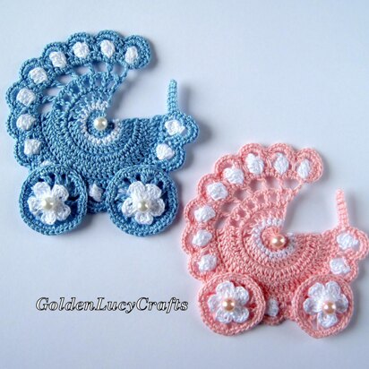 Baby Stroller Applique