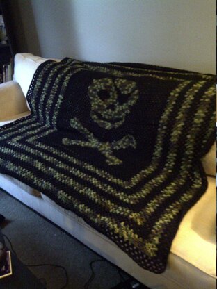 Skull and Crossbones Blanket