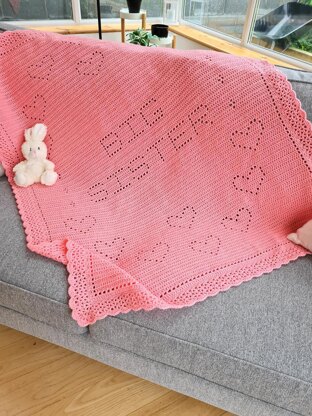Big Sister Filet Blanket