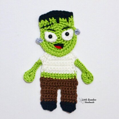 Dracula and Frankenstein Applique