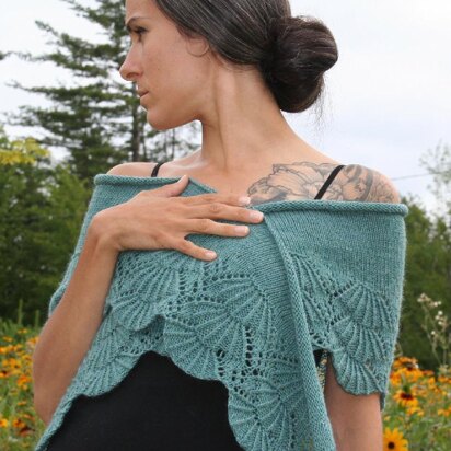 Bliss Shawl - knitting pattern