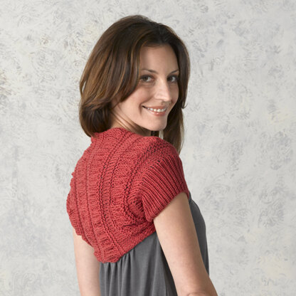 Valley Yarns 291 Shirred Shrug