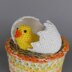Easter Decor Baby Chick in Egg