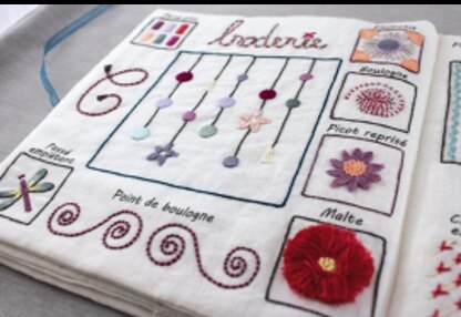 Un Chat Dans L'Aiguille Complete Sampler Notebook Embroidery Kit