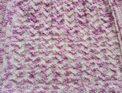 Ziggy Baby Blanket Easy Knitting Pattern