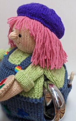 Annie the artist Tea cosy