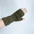 Herringbone Rib Fingerless Gloves