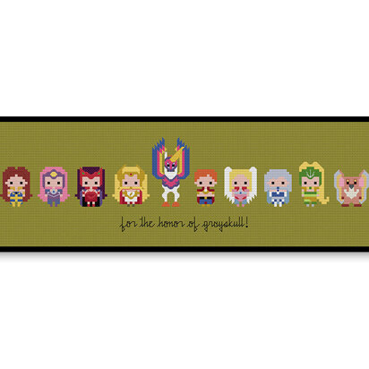 She-Ra Bite Size - PDF Cross Stitch Pattern