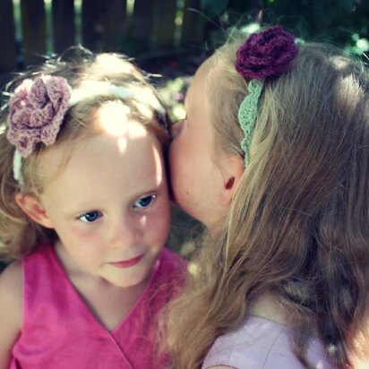 Rose Petal Headband