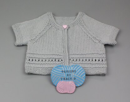 Scarlett Baby Dress knitting pattern 18" chest