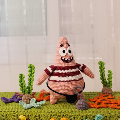 Plunderin’ Star Amigurumi Pattern – Chibi Pirate Star Plush | Cute Crochet PDF Pattern