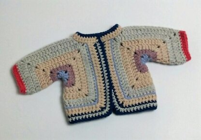 Granny square baby clearance jacket