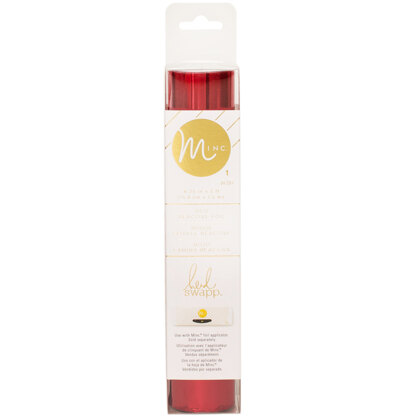 American Crafts Heidi Swapp Minc Reactive Foil 6"X5' Roll - Red